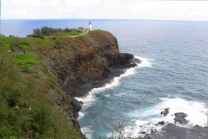 View of Kilauea Lighthouse from afar